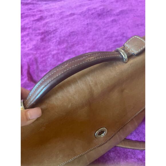Vintage COACH Legacy Lexington Briefcase AS-IS w WEAR Messenger Bag Leather 6457 - Picture 4 of 7